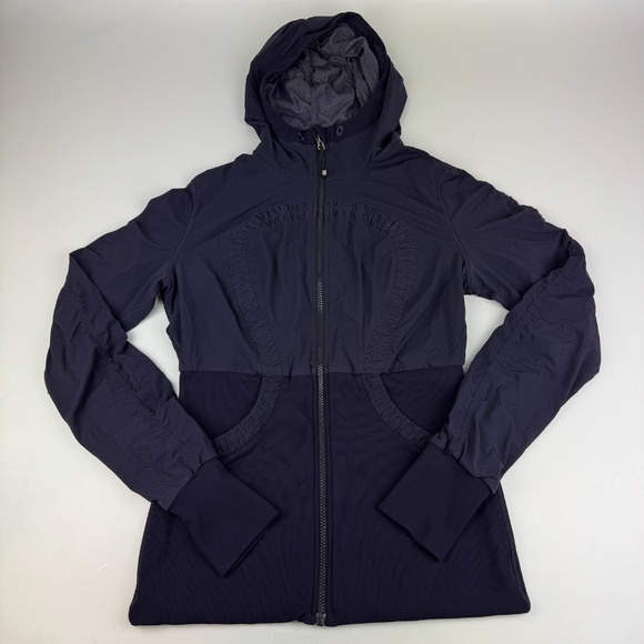 Lululemon Womens Size 12 Dance Studio Jacket III Reversible Purple *Read - Picture 1 of 12